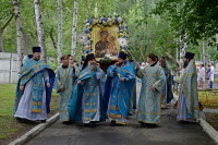 Procession with the Tikhvin Icon of the Mother of God