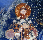 Святитель Савва I, архиепископ Сербский. Собор Богородицы Левишской в Призрене, Косово и Метохия